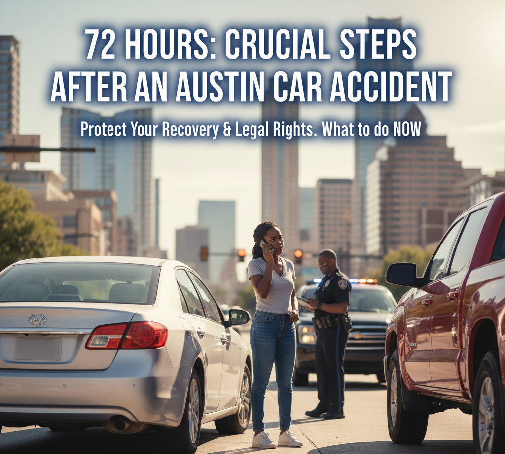 72 hours after car accident Austin