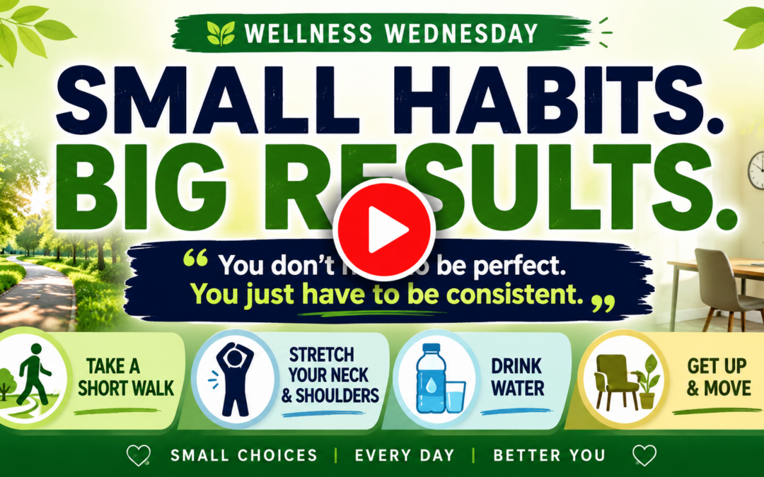 Wellness Wednesday: Small Habits. Big Results