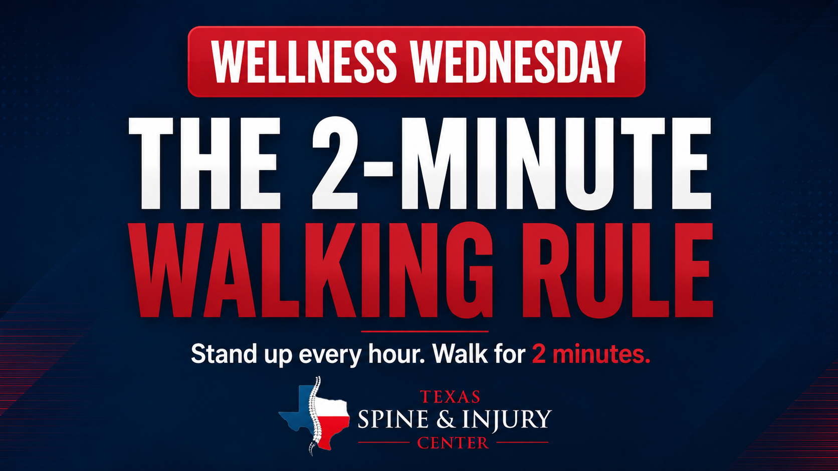 Wellness Wednesday: The Two-Minute Walking Rule